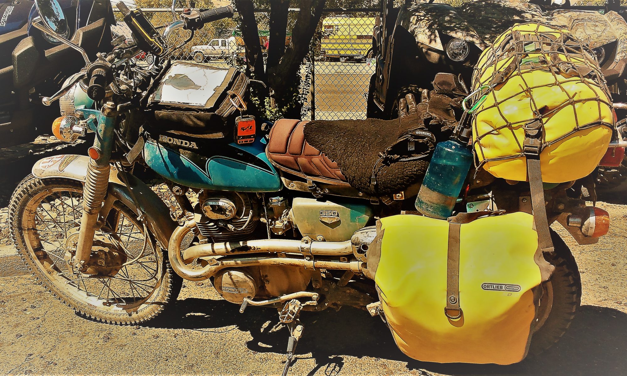 packing your adventure motorcycle