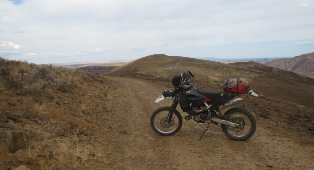 motorcycle breakdown desert